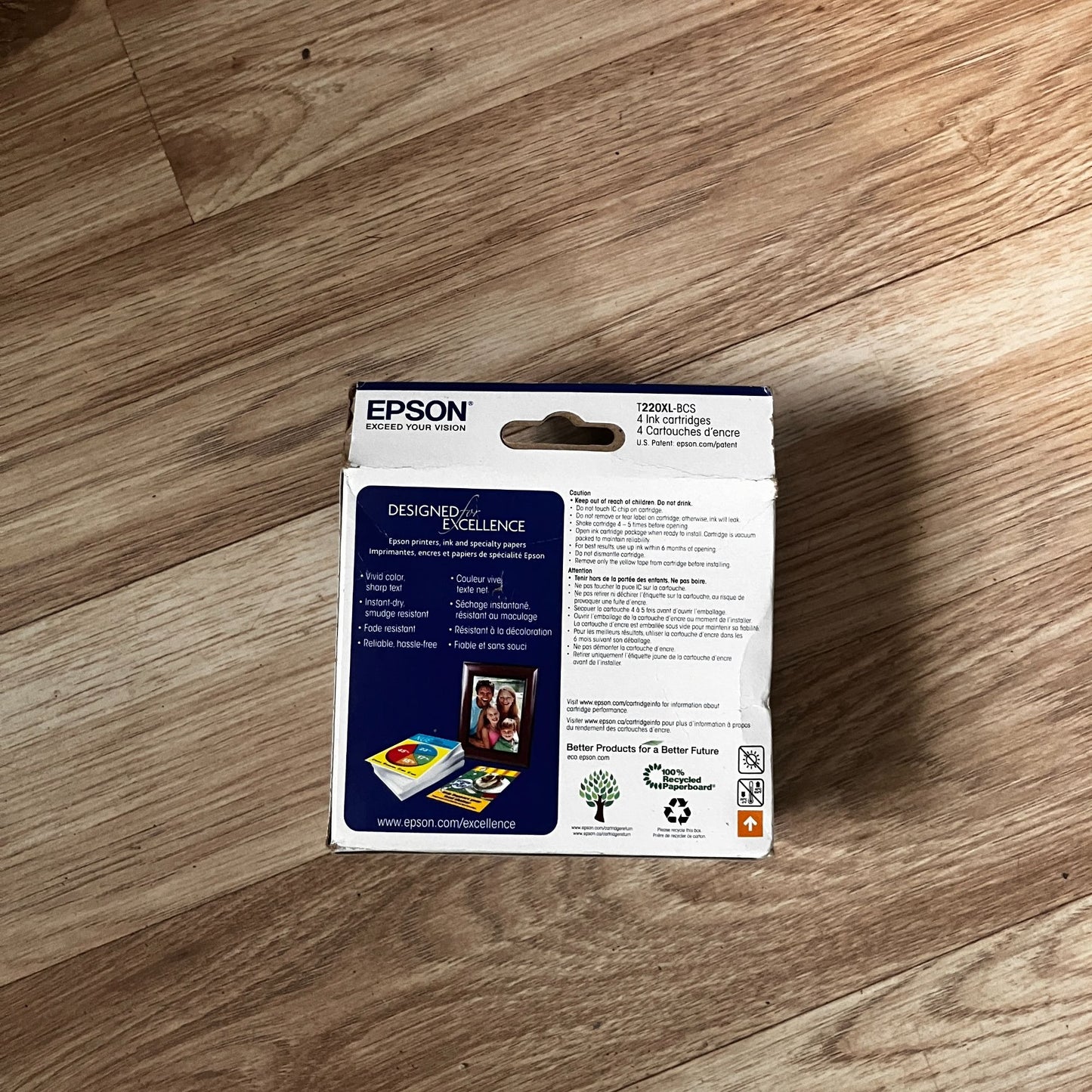 Epson 220XL High-Capacity Ink Cartridge Combo Pack - Cyan/Magenta/Yellow
