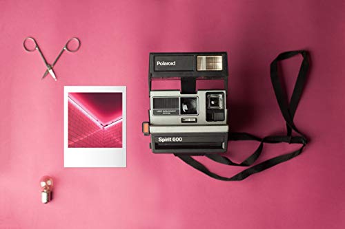 Polaroid Spirit 600 Vintage Instant Camera w/ Silver/Gray Front