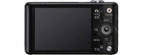Sony DSCWX200 Digital Compact Camera with Wi-Fi - Black (18MP, 10x Zoom)