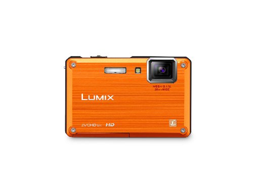 Panasonic Lumix DMC-TS1 12MP Digital Camera with 4.6x Wide Angle MEGA Optical Image Stabilized Zoom and 2.7 inch LCD