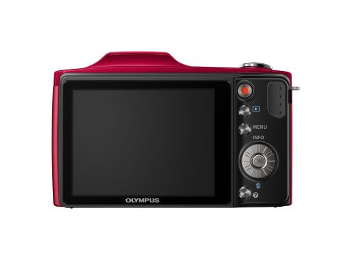 Olympus SZ-14 Red Digital Camera - International Version (No Warranty)