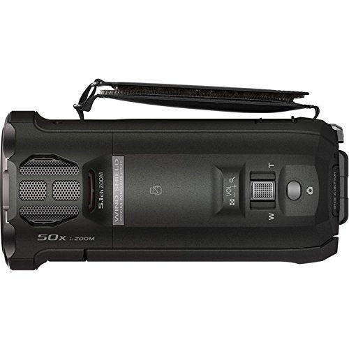 Panasonic Full HD Video Camera Camcorder HC-V770, 20X Optical Zoom, 1/2.3-Inch BSI Sensor, HDR Capture, Wi-Fi Smartphone Multi Scene Video Recording (Black)
