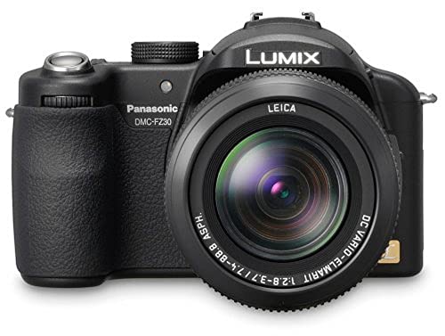 Panasonic Lumix DMCFZ30 8MP Digital Camera with 12x Image Stabilized Optical Zoom
