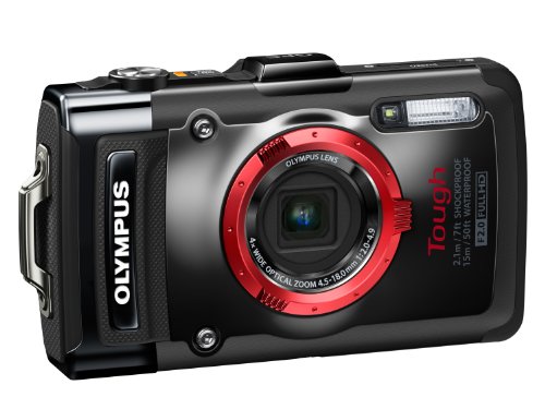 Olympus Stylus TOUGH TG-2 Digital Compact Camera - Black (12MP, 4x Wide Optical Zoom) 3 inch OLED - International Version (No Warranty)