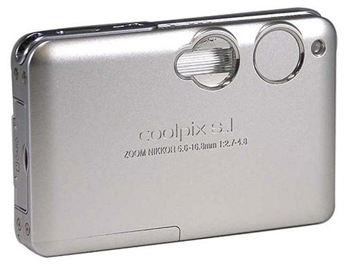 Nikon Coolpix S1 5.1 MP Slim-Design Digital Camera with 3x Optical Zoom (Includes Dock) (OLD MODEL)