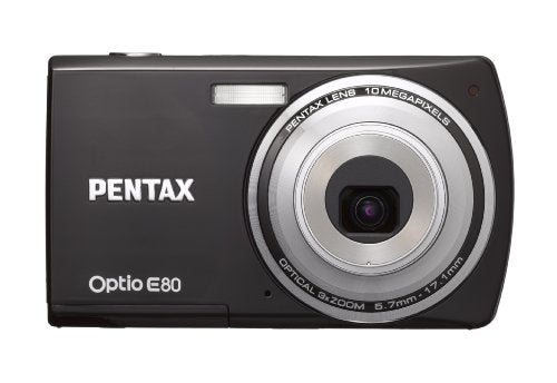Pentax Optio P80 12.1MP Digital Camera with 4x Wide Angle Optical Zoom with Shake Reduction and 2.7-inch LCD