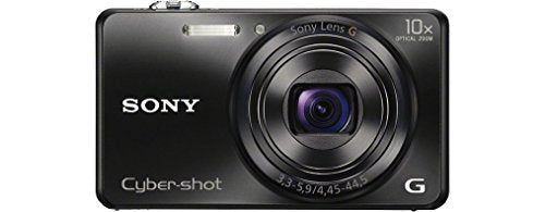 Sony DSCWX200 Digital Compact Camera with Wi-Fi - Black (18MP, 10x Zoom)