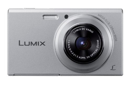 Panasonic Lumix DMC-FH10 16.1 MP Compact Digital Camera with 8X Intelligent Zoom (Silver)