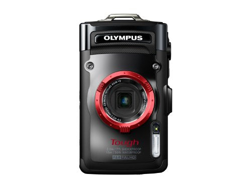 Olympus Stylus TOUGH TG-2 Digital Compact Camera - Black (12MP, 4x Wide Optical Zoom) 3 inch OLED - International Version (No Warranty)