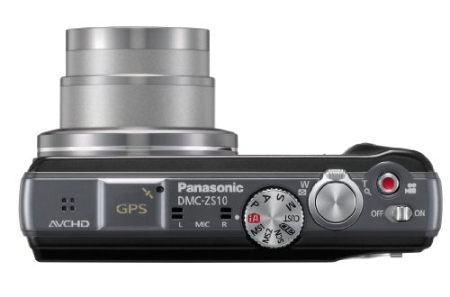 Panasonic Lumix DMC-ZS10 14.1 MP Digital Camera with 16x Wide Angle Optical Image Stabilized Zoom and Built-in GPS Function