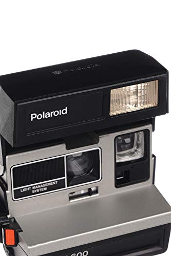 Polaroid Spirit 600 Vintage Instant Camera w/ Silver/Gray Front