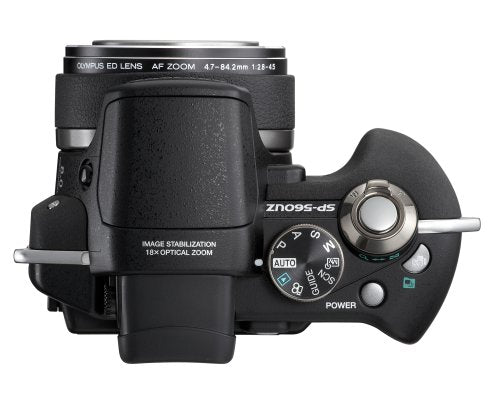 OM SYSTEM OLYMPUS SP-560UZ 8MP Digital Camera with Dual Image Stabilized 18x Optical Zoom