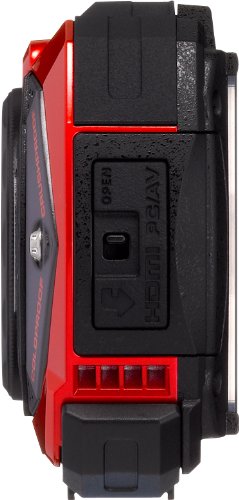 Pentax Optio WG-2 Digital Camera, Vermillion Red