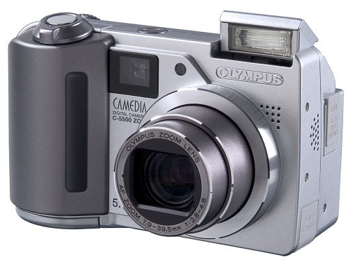OM SYSTEM OLYMPUS Camedia C5500 5.1MP Digital Camera with 5x Optical Zoom