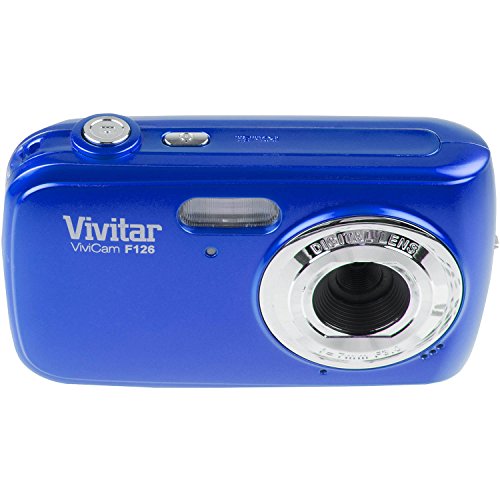 Vivitar Blue ViviCam F126 Digital Camera with 14 Megapixels