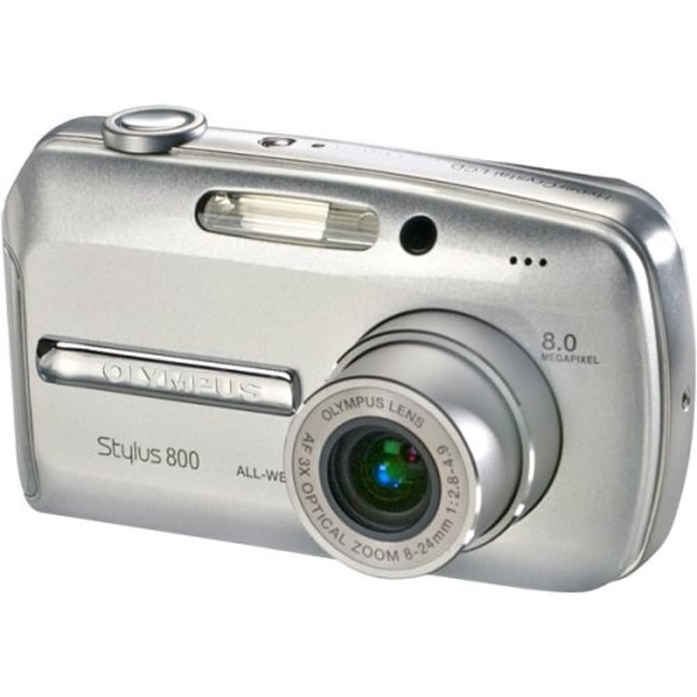 OM SYSTEM OLYMPUS Stylus 800 8MP Digital Camera with 3x Optical Zoom