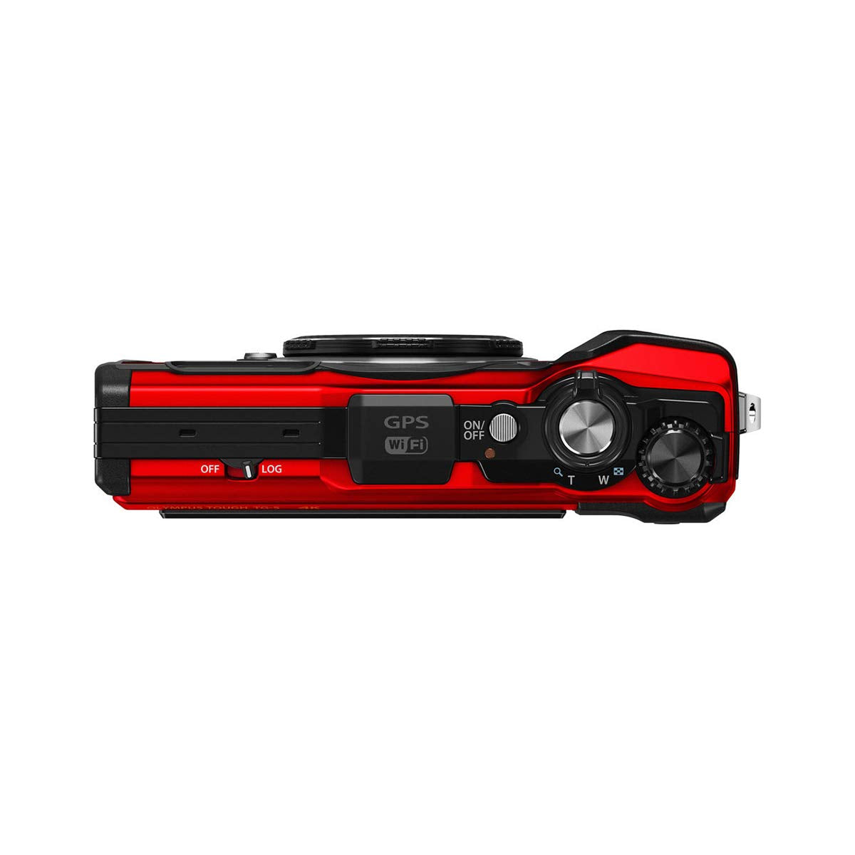 OM SYSTEM OLYMPUS TG-5 Waterproof Camera with 3-Inch LCD, Red