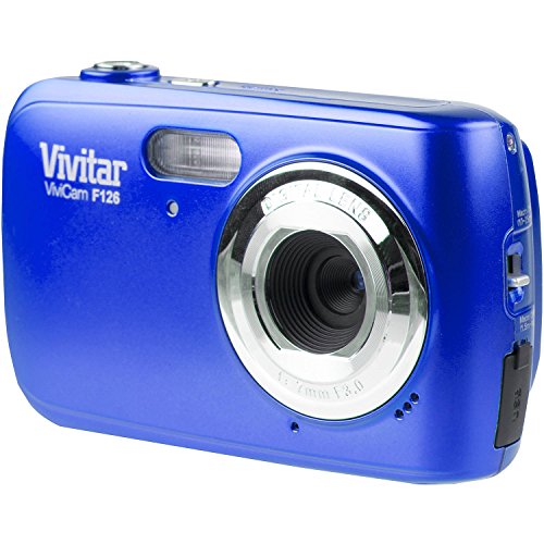 Vivitar Blue ViviCam F126 Digital Camera with 14 Megapixels