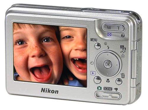 Nikon Coolpix S1 5.1 MP Slim-Design Digital Camera with 3x Optical Zoom (Includes Dock) (OLD MODEL)