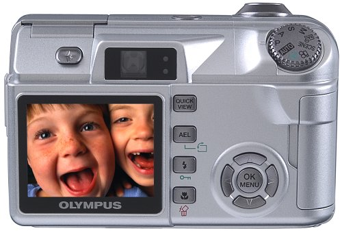 OM SYSTEM OLYMPUS Camedia C5500 5.1MP Digital Camera with 5x Optical Zoom
