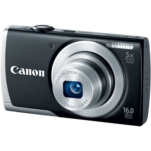 PowerShot A2500 16.0 MP Digital Camera with 5x Optical Zoom and 720p HD Video Recording