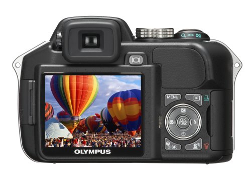 OM SYSTEM OLYMPUS SP-560UZ 8MP Digital Camera with Dual Image Stabilized 18x Optical Zoom