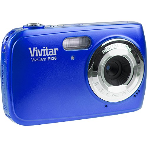Vivitar Blue ViviCam F126 Digital Camera with 14 Megapixels