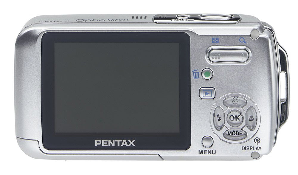 Pentax Optio W20 7MP Waterproof Digital Camera with 3x Optical Zoom
