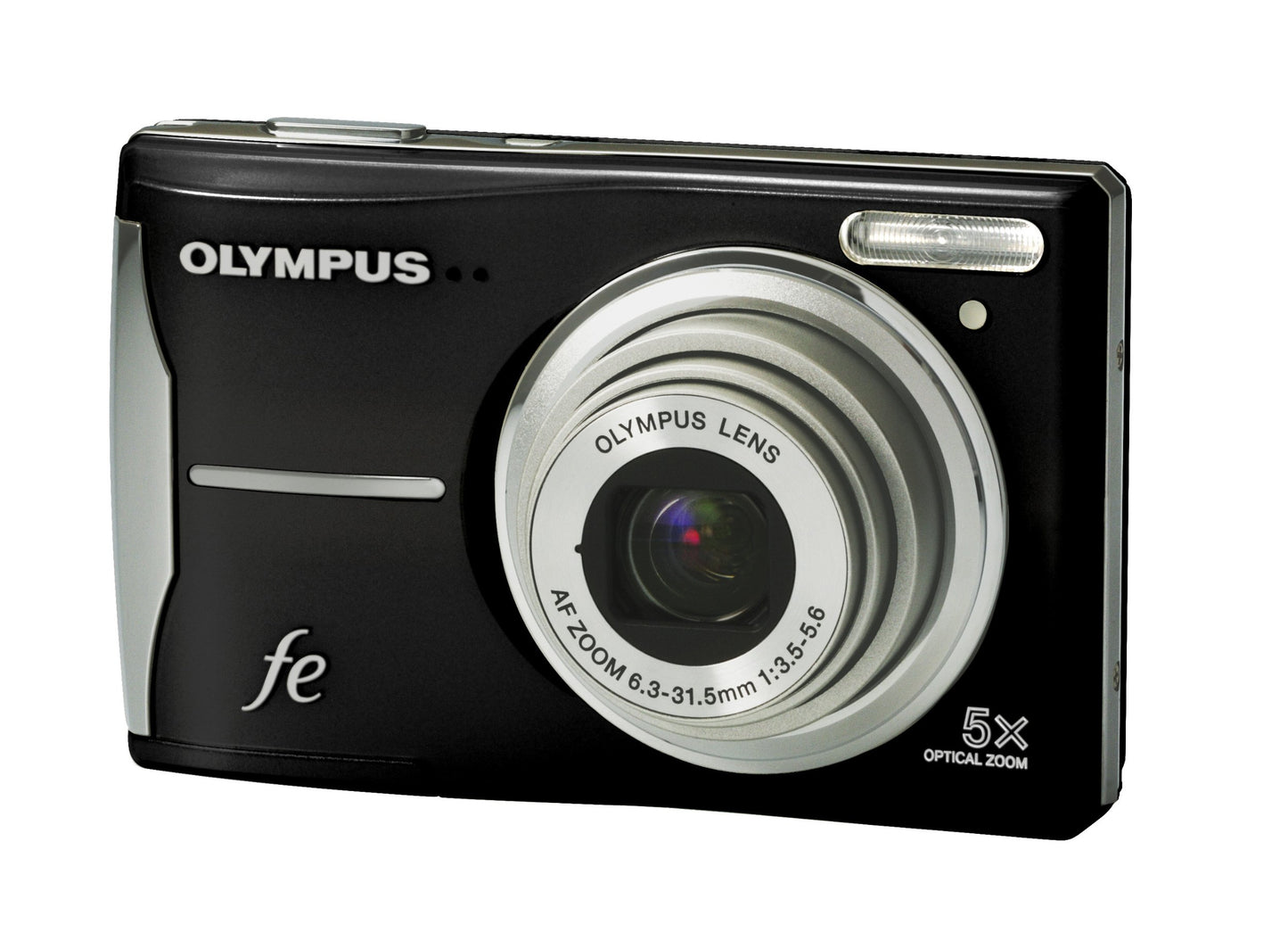 OM SYSTEM OLYMPUS FE-46 12MP Digital Camera with 5x Optical Zoom and 2.7 inch LCD (Pearl Black)