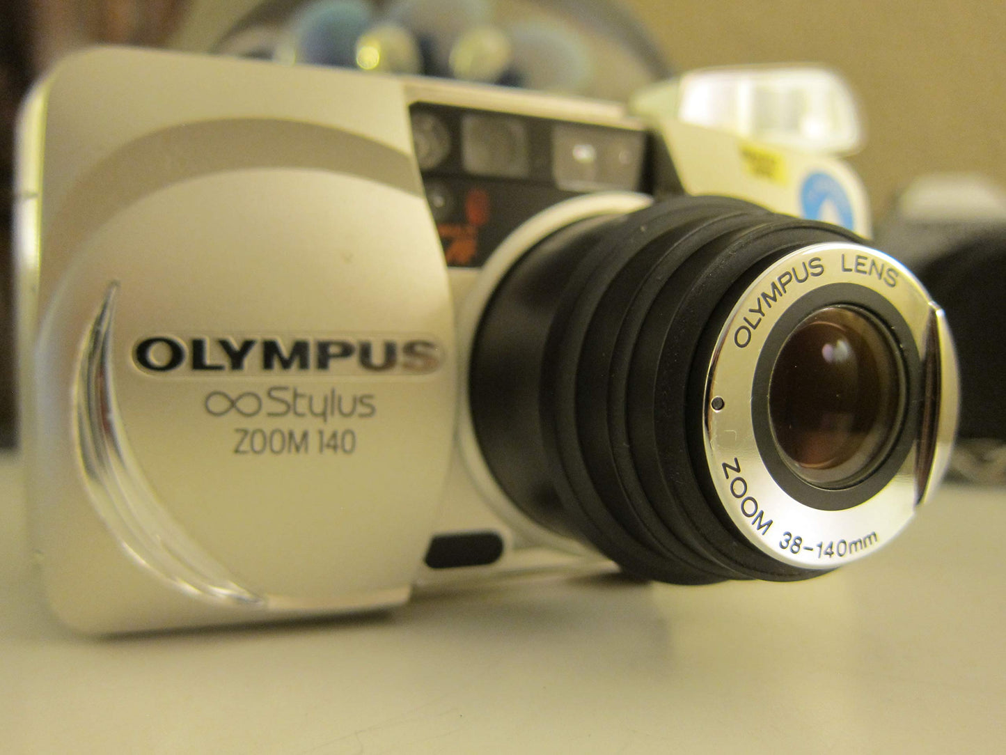 OM SYSTEM OLYMPUS Stylus Zoom 140 QD CG Date 35mm Camera