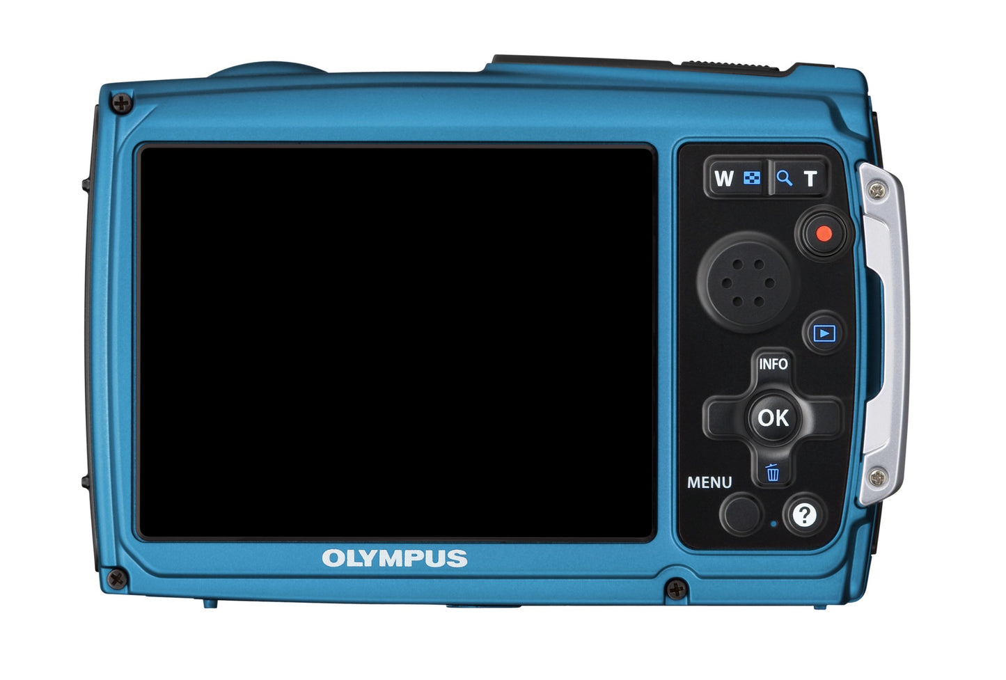 OM SYSTEM OLYMPUS Stylus Tough 3000 12 MP Digital Camera with 3.6x Wide Angle Zoom and 2.7-inch LCD (Blue) (Old Model)