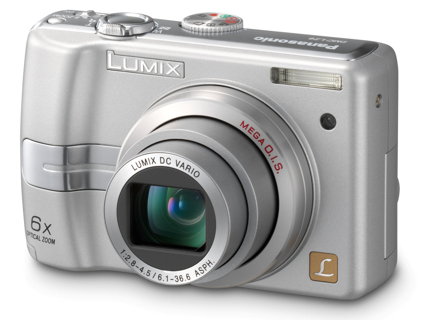 Panasonic Lumix DMC-LZ6S 7.2MP Digital Camera with 6x Image Stabilized Zoom (Silver)