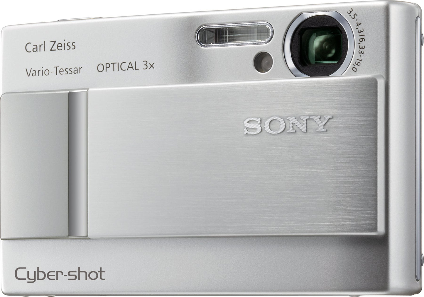 Sony Cybershot DSC-T10 7.2MP Digital Camera with 3x Optical Steady Shot Zoom (Silver)