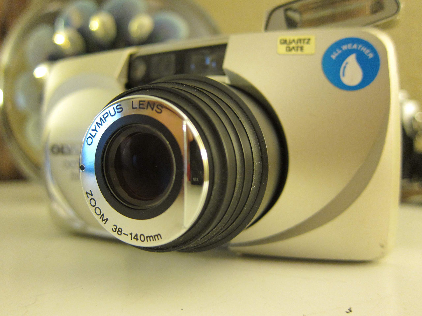 OM SYSTEM OLYMPUS Stylus Zoom 140 QD CG Date 35mm Camera