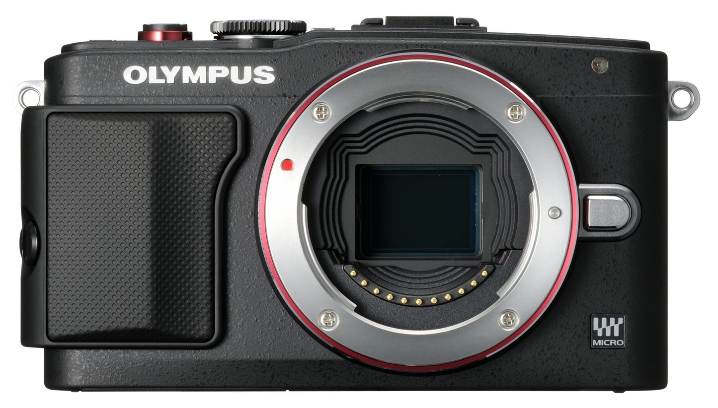 Olympus Mirrorless SLR E-PL6 Body Only (Black) - International Version