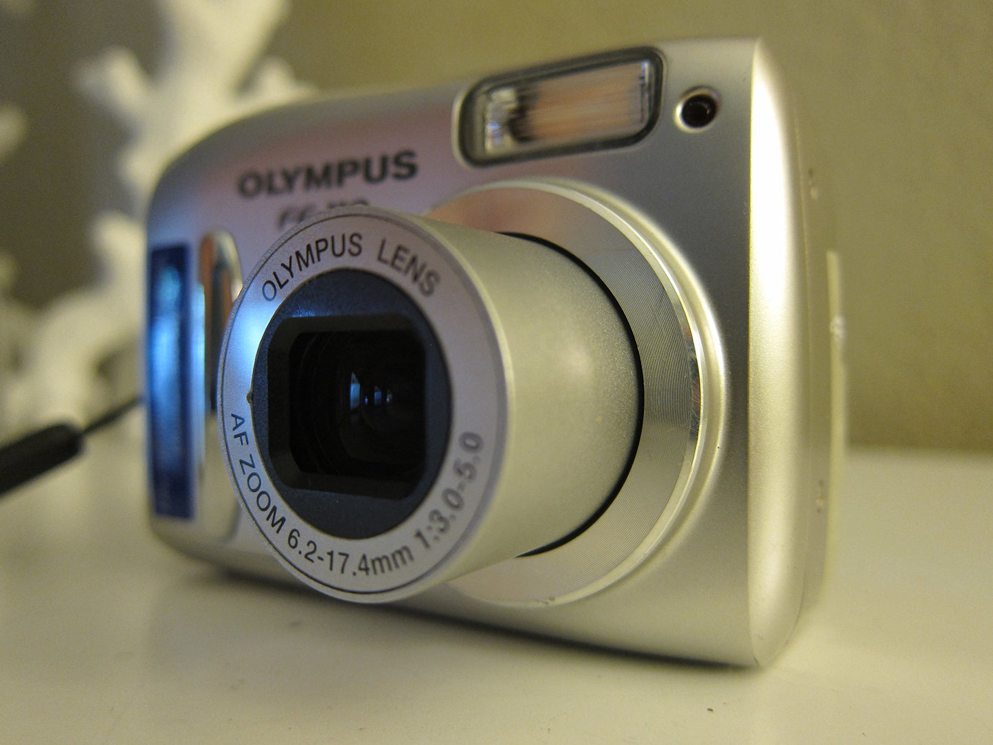 OM SYSTEM OLYMPUS FE-110 5MP Digital Camera with 2.8x Optical Zoom