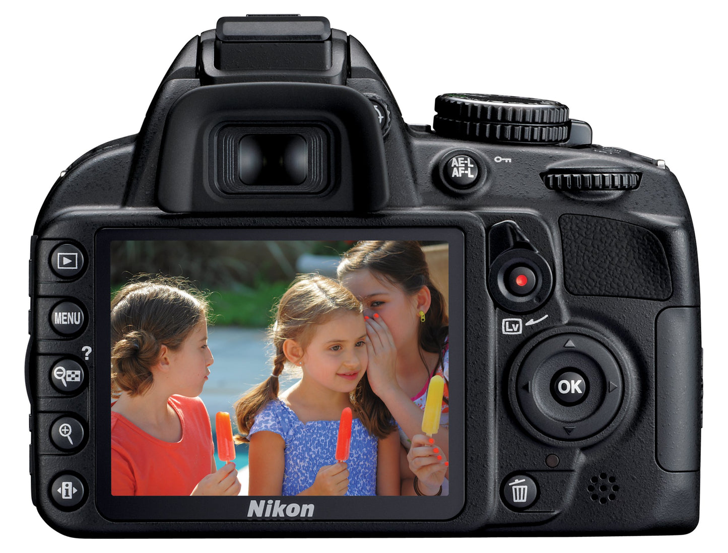 Nikon D3100 14.2MP Digital SLR Camera with 18-55mm f/3.5-5.6 VR & 55-200mm f/4-5.6G IF-ED AF-S DX VR Nikkor Zoom Lenses