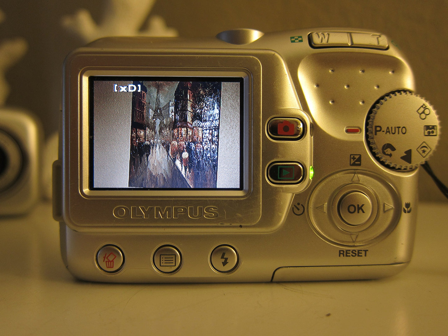 OM SYSTEM OLYMPUS FE-110 5MP Digital Camera with 2.8x Optical Zoom