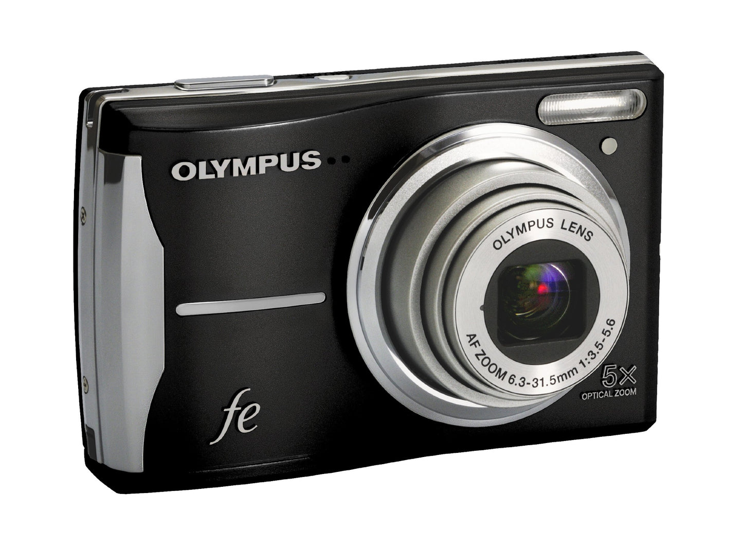OM SYSTEM OLYMPUS FE-46 12MP Digital Camera with 5x Optical Zoom and 2.7 inch LCD (Pearl Black)