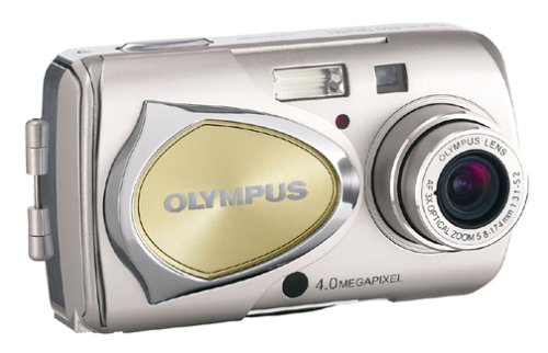 OM SYSTEM OLYMPUS Stylus 400 4MP Digital Camera w/ 3x Optical Zoom