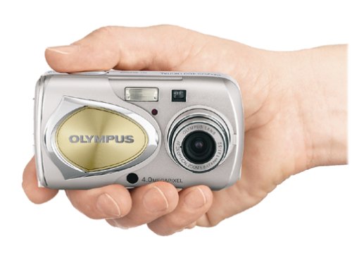 OM SYSTEM OLYMPUS Stylus 400 4MP Digital Camera w/ 3x Optical Zoom