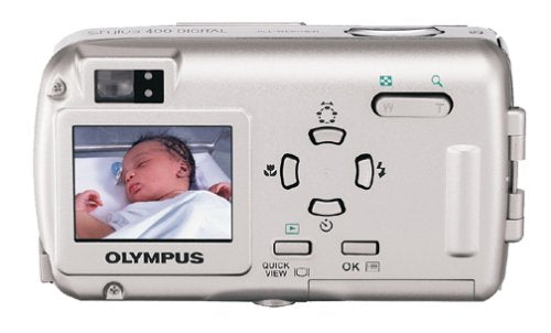 OM SYSTEM OLYMPUS Stylus 400 4MP Digital Camera w/ 3x Optical Zoom
