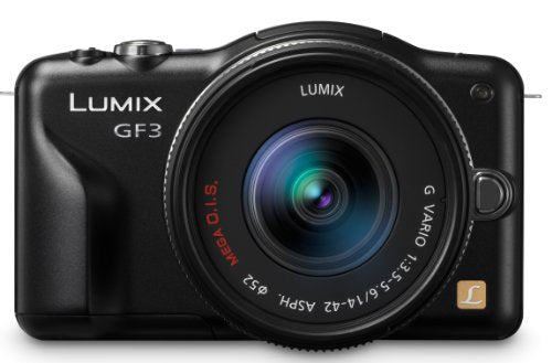 Panasonic Lumix DMC-GF3K 12 MP Micro 4/3 Mirrorless Digital Camera with 3-Inch Touch-Screen LCD and 14-42mm Zoom Lens