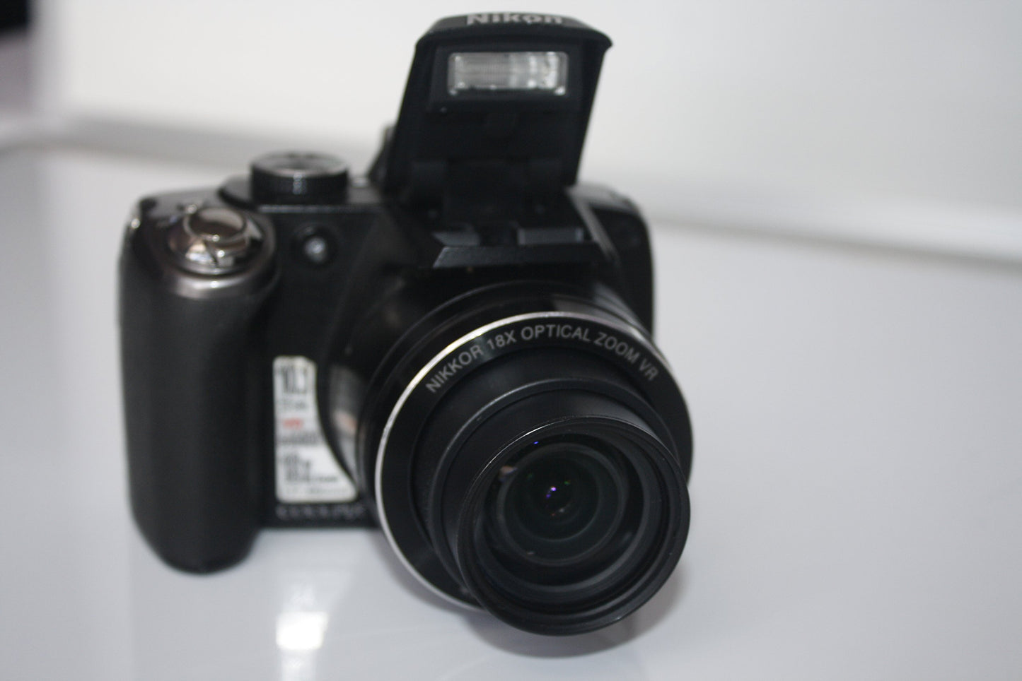 Nikon Coolpix P80 10.1MP Digital Camera with 18x Wide Angle Optical Vibration Reduction Zoom (Black)