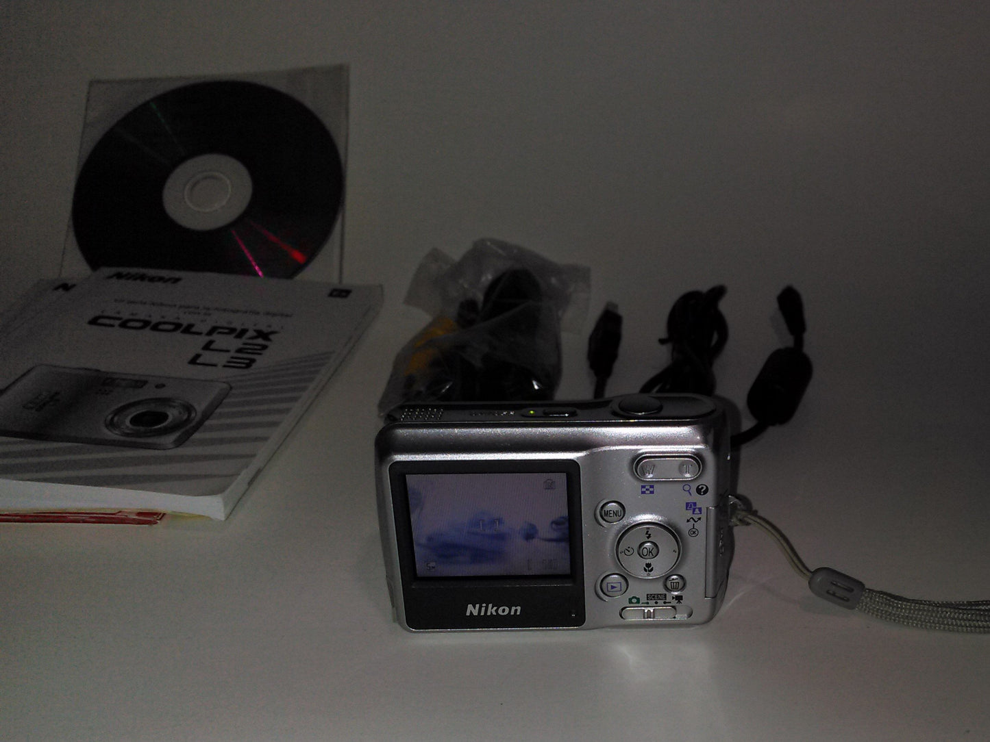 Nikon Coolpix L3 5.1MP Digital Camera with 3x Optical Zoom