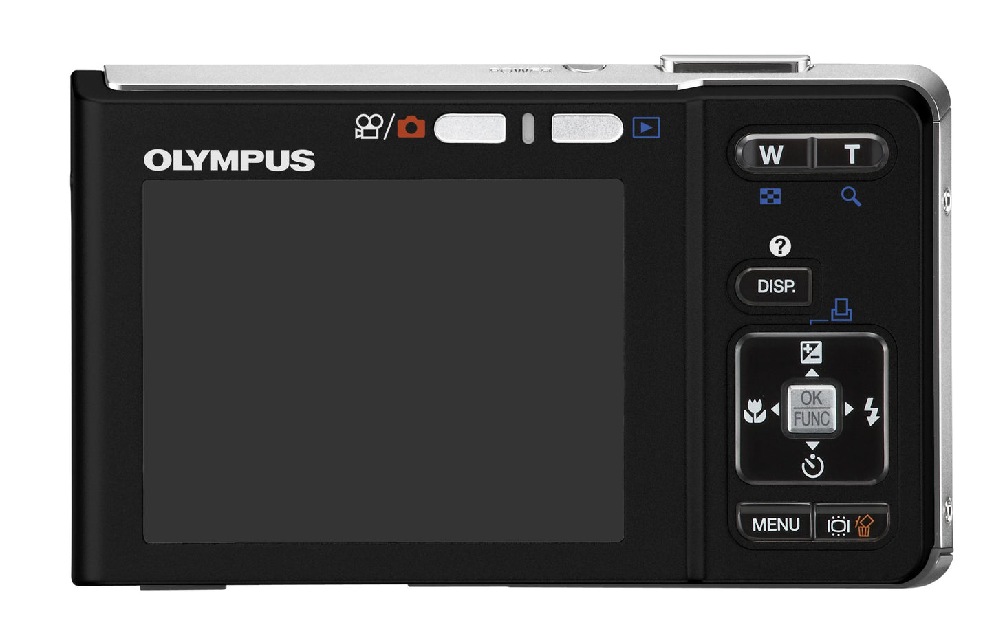 OM SYSTEM OLYMPUS FE360 8MP Digital Camera with 3x Optical Dual Zoom (Black)