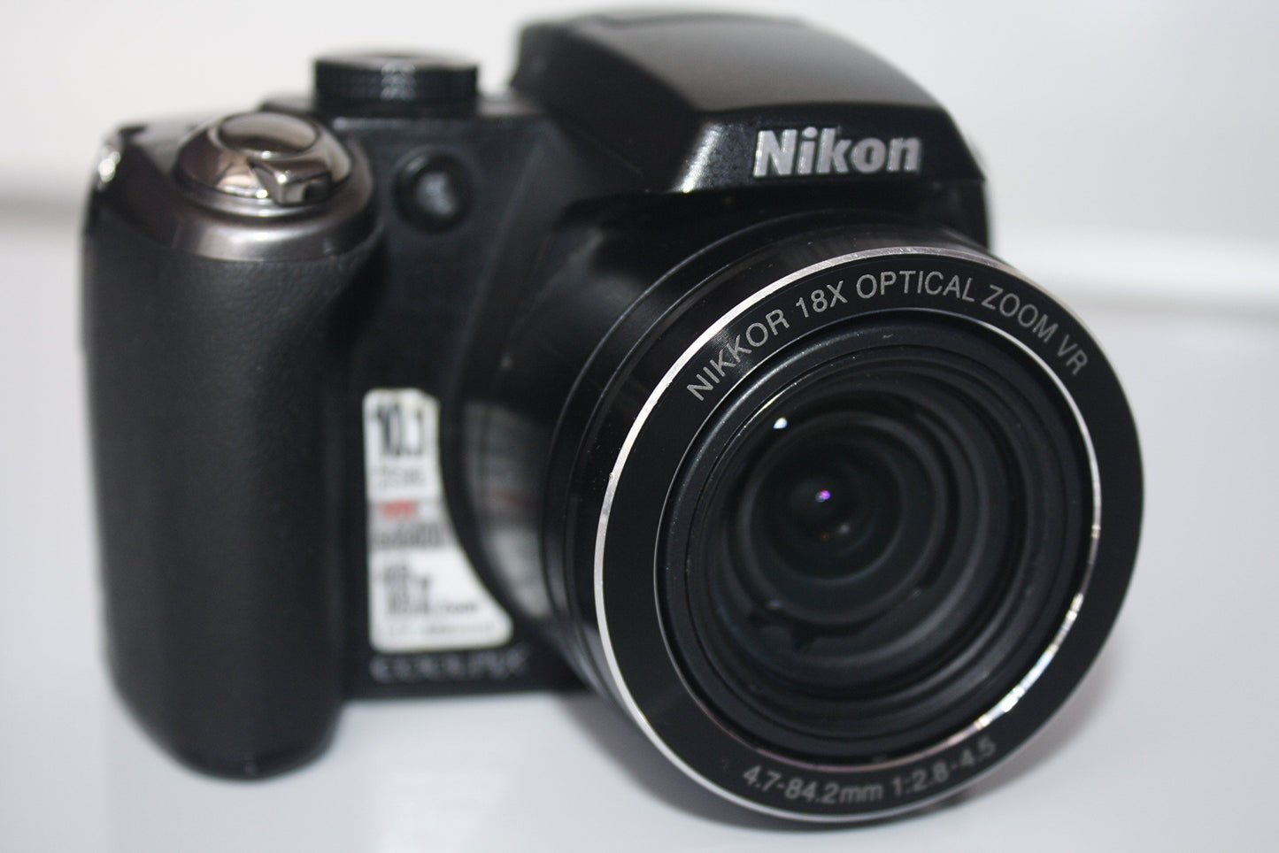 Nikon Coolpix P80 10.1MP Digital Camera with 18x Wide Angle Optical Vibration Reduction Zoom (Black)