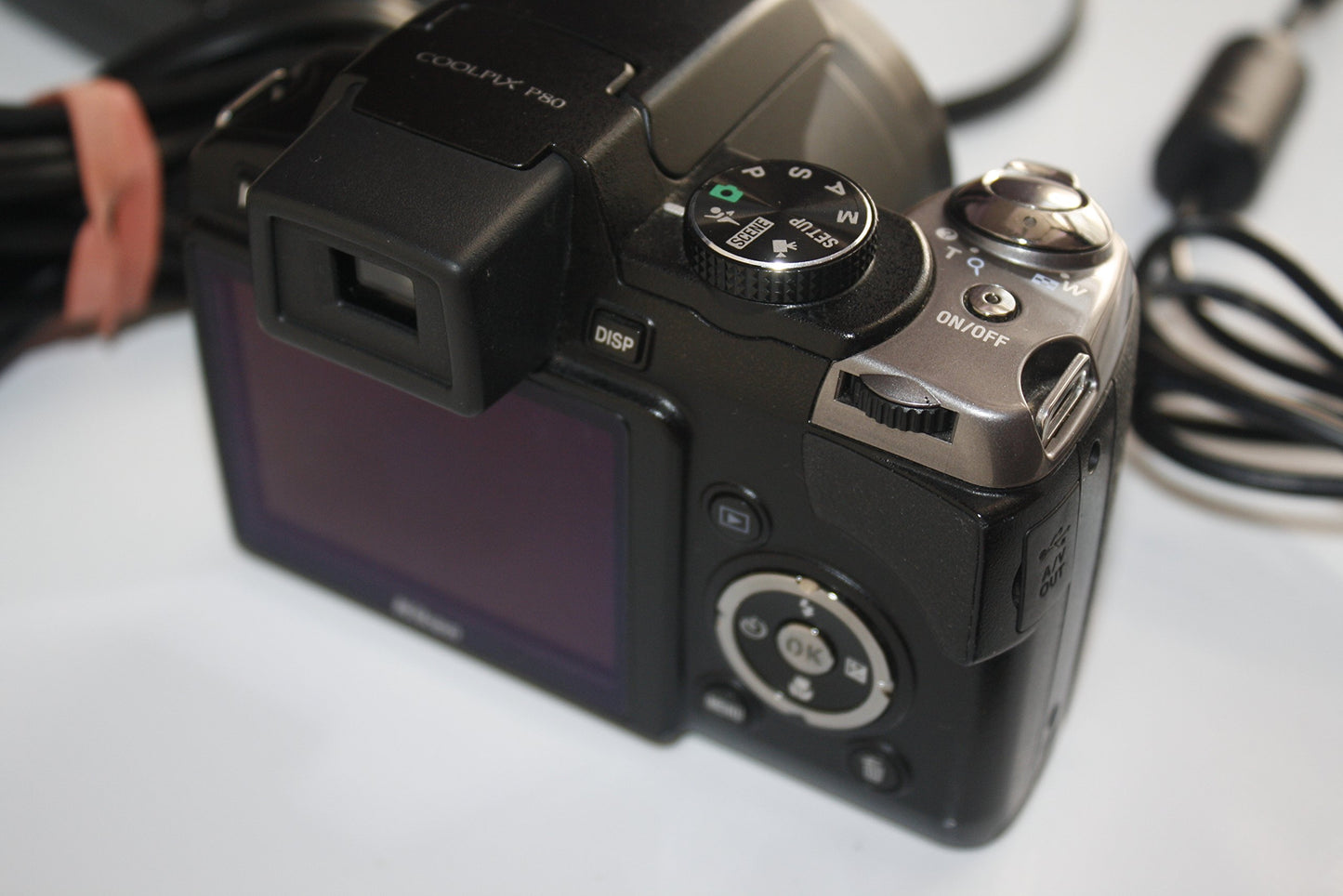 Nikon Coolpix P80 10.1MP Digital Camera with 18x Wide Angle Optical Vibration Reduction Zoom (Black)