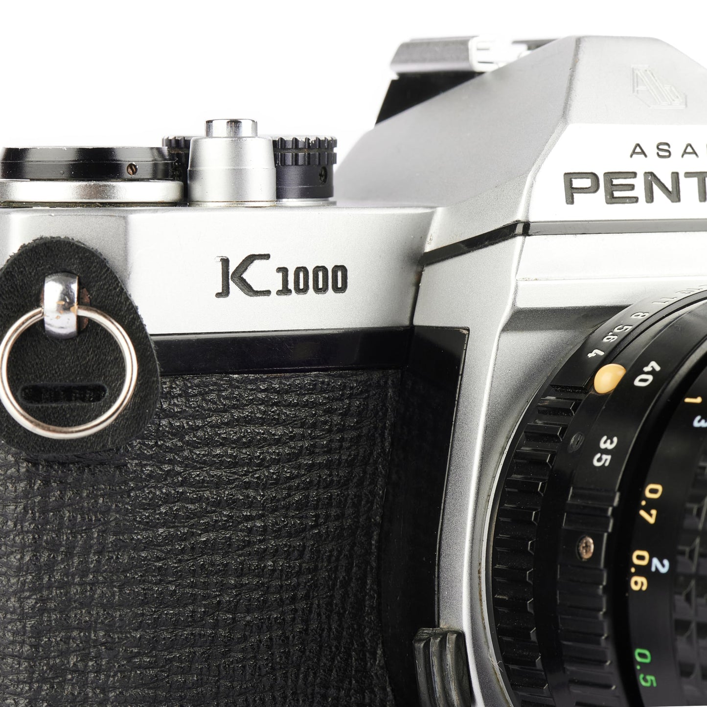 Pentax K1000 Manual Focus SLR Film Camera with Pentax 50mm Lens