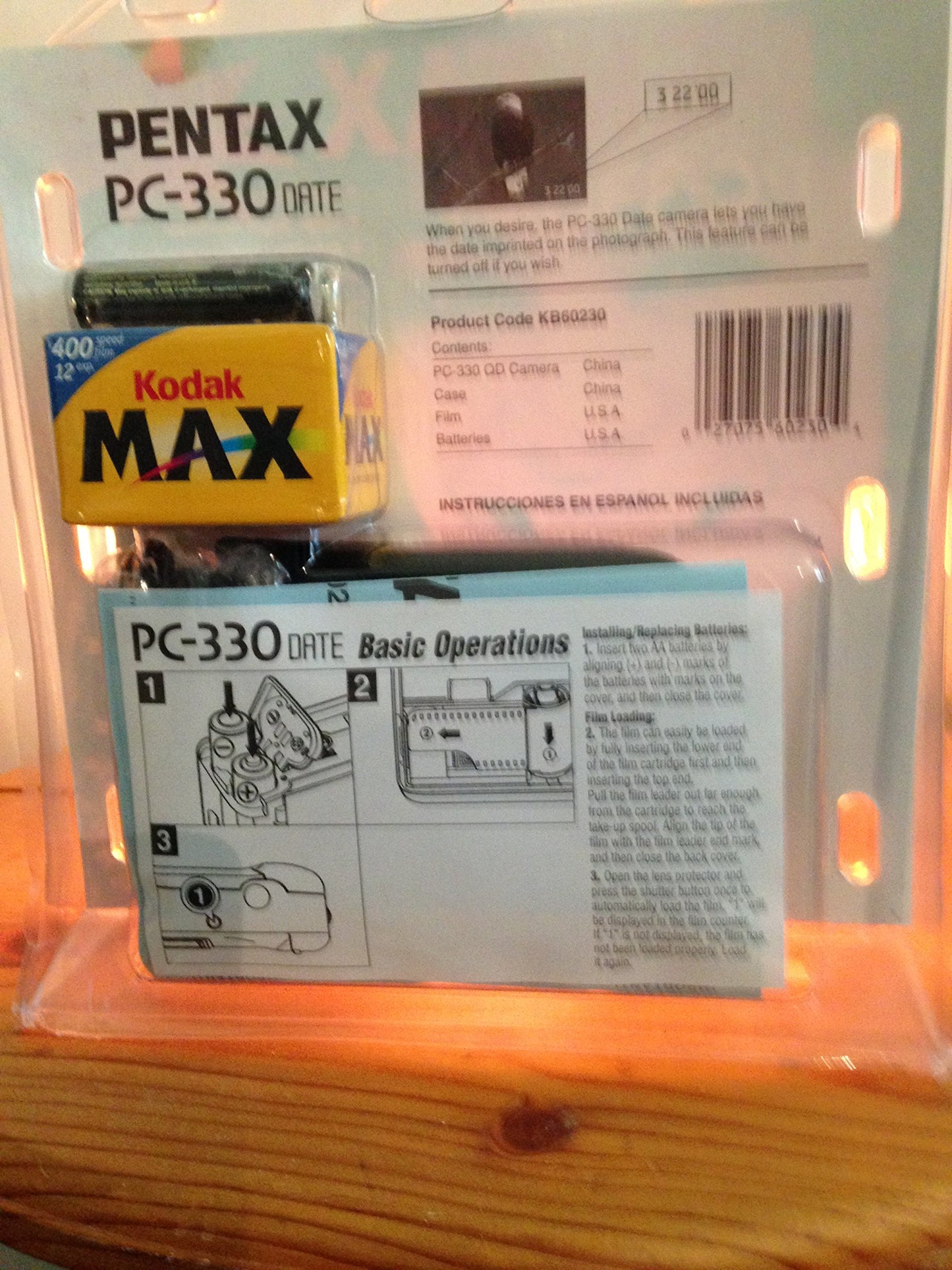 Pentax PC-330 35mm Camera